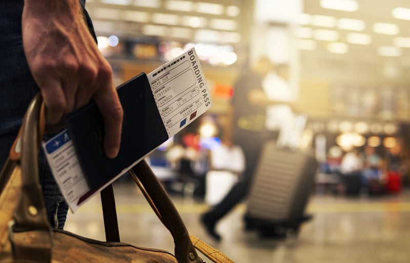 Passport and Map